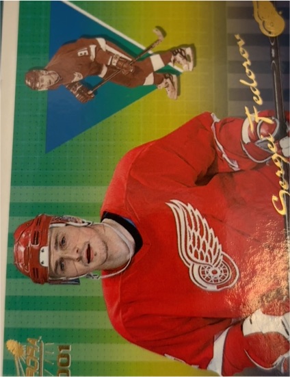 2000-01 Pacific Aurora #49 Sergei Fedorov — front