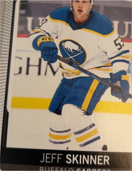 2021-22 Upper Deck #24 Jeff Skinner — front