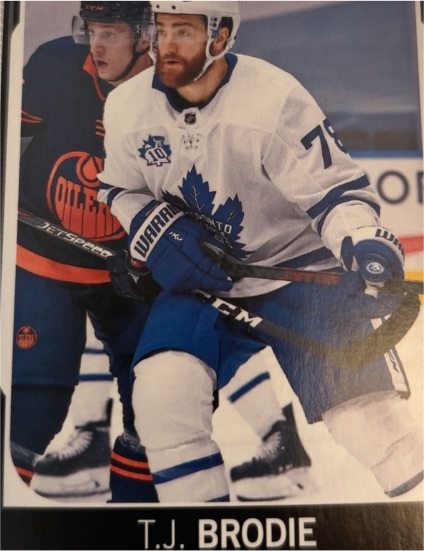 2022-23 Upper Deck #422 T.J. Brodie — front