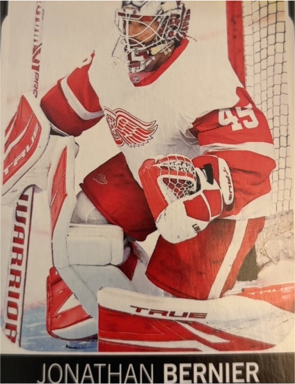 2020-21 Upper Deck #65 Jonathan Bernier Detroit Red Wings — front