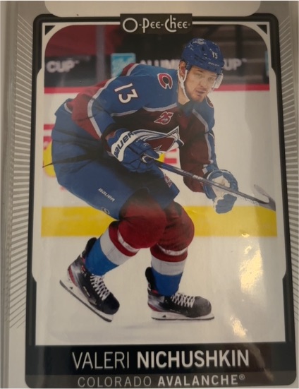 2021-22 O-Pee-Chee #137 Valeri Nichushkin — front