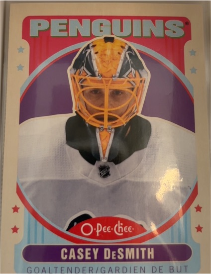 2021-22 O-Pee-Chee Retro #180 Casey DeSmith — front