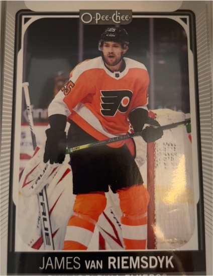 2021-22 O-Pee-Chee #464 James van Riemsdyk — front