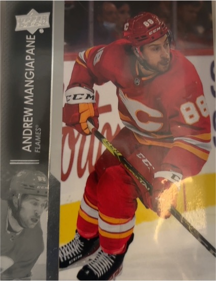2021-22 Upper Deck #278 Andrew Mangiapane — front
