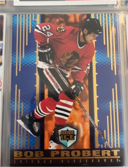 1998 Pacific Dynagon Ice #44 Bob Probert — front