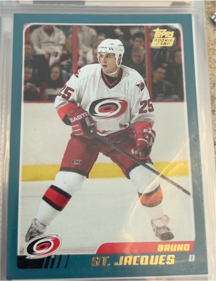 2003-04 Topps #306 Bruno St. Jacques — front