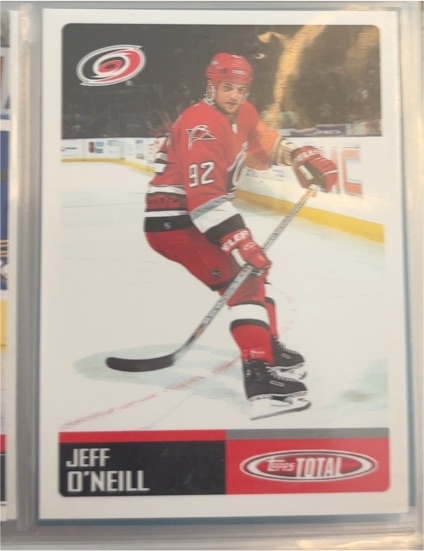 2002-03 Topps Total #49 Jeff O'Neill — front