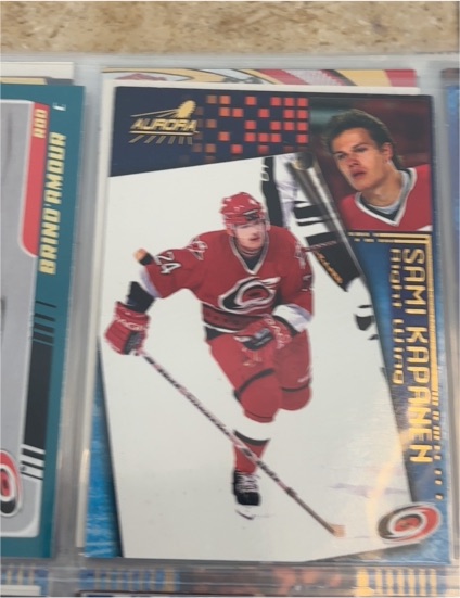 1998 Pacific Aurora #33 Sami Kapanen — front