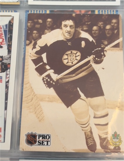 1991 Pro Set #594 Phil Esposito — front