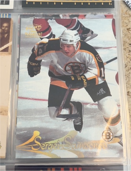 1997-98 Pacific Paramount #15 Sergei Samsonov — front