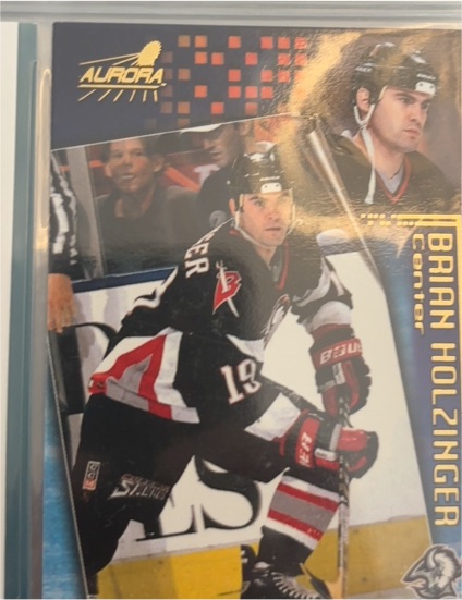 1998-99 Aurora #188 Brian Holzinger — front