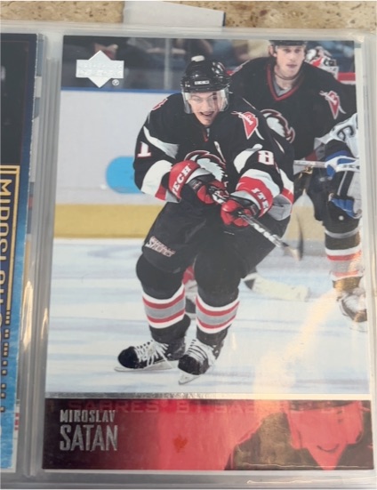 2002-03 Upper Deck #19 Miroslav Satan — front