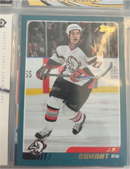 2003-2004 Topps #156 J.P. Dumont — front