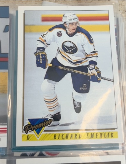 1993-94 Topps Premier #521 Richard Smehlik — front