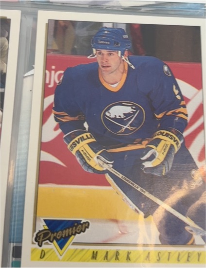 1993-94 Topps Premier #342 Mark Astley — front