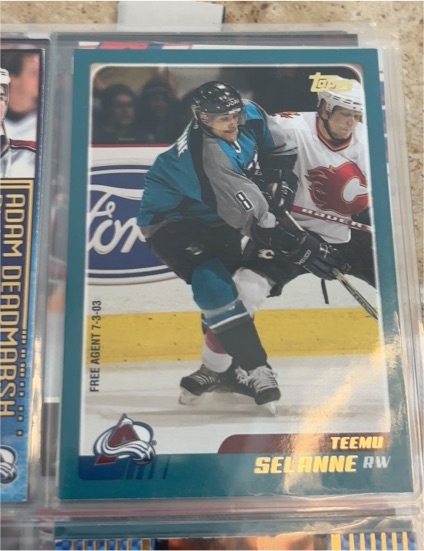 2003-04 Topps #35 Teemu Selanne — front