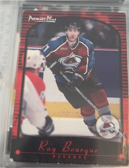 2000-01 Topps Premier Plus #42 Ray Bourque — front
