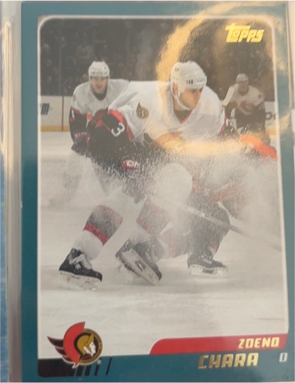 2003-04 Topps #111 Zdeno Chara — front