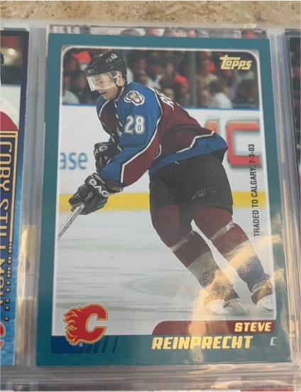 2003-04 Topps #199 Steve Reinprecht — front