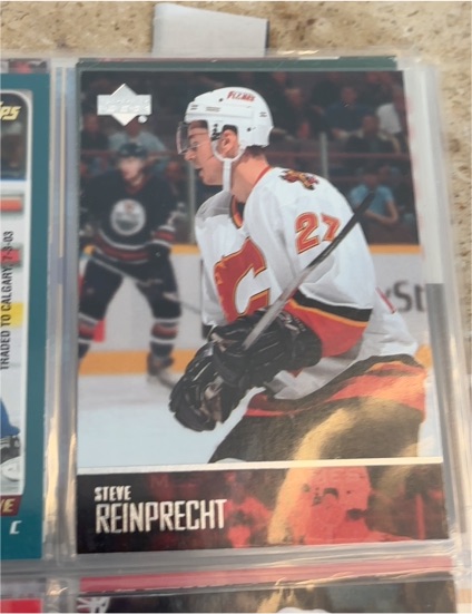 2003-04 Upper Deck #274 Steve Reinprecht — front