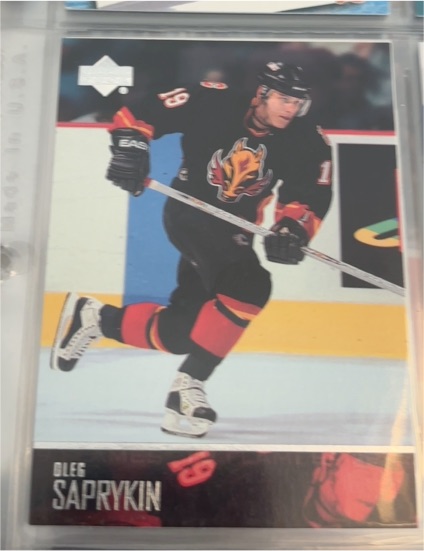 2000-01 Upper Deck #25 Oleg Saprykin — front