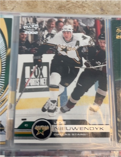 2001-02 Pacific #33 Joe Nieuwendyk — front