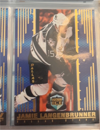 1998-99 Pacific Dynagon Ice #57 Jamie Langenbrunner — front
