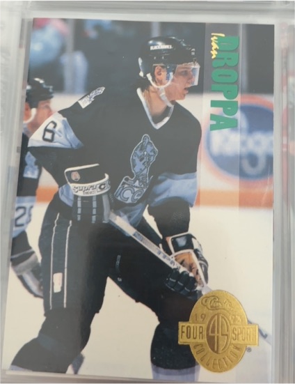 1993 Classic Four Sport #232 Ivan Droppa — front