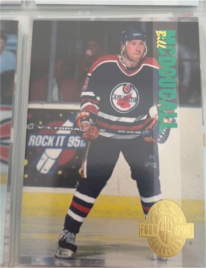 1993 Classic Four Sport #242 Bill McDougall — front