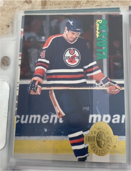 1993 Classic Four Sport #244 Roman Oksiuta — front