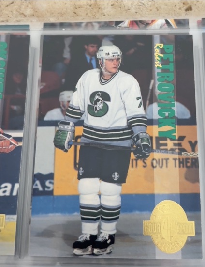 1993 Classic Four Sport #245 Robert Petrovicky — front