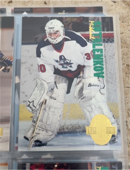 1993 Classic Four Sport #219 Mikhail Shtalenkov — front