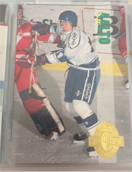 1993 Classic Four Sport Collection #224 Antti Aalto — front