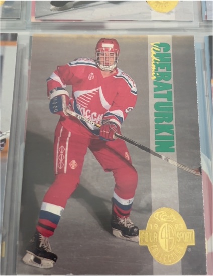 1993 Classic Four Sport #212 Vladimir Chebaturkin — front