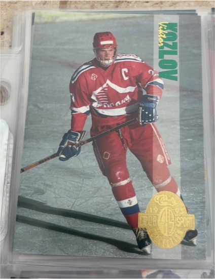 1993 Classic Four Sport #190 Viktor Kozlov — front