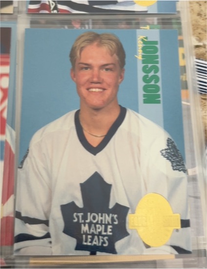 1993 Classic Four Sport Collection #195 Kenny Jonsson — front