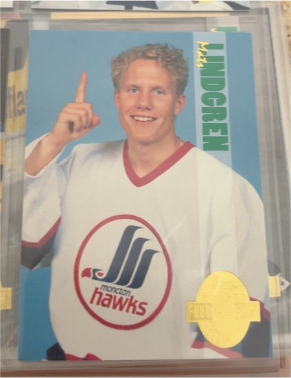 1993 Classic Four Sport #198 Mats Lindgren — front