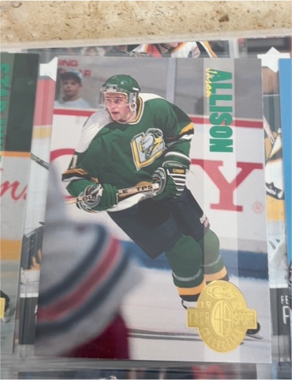 1993 Classic Four Sport #200 Jason Allison — front
