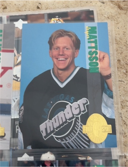 1993 Classic Four Sport #201 Jesper Mattsson — front