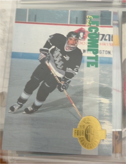 1993 Classic Four Sport #205 Eric Lecompte — front