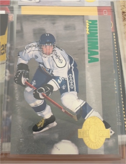 1993 Classic Four Sport #207 Janne Niinimaa — front