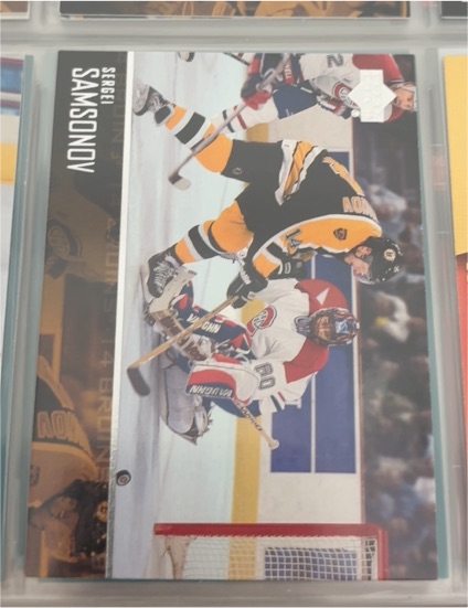 1999-00 Upper Deck #183 Sergei Samsonov — front