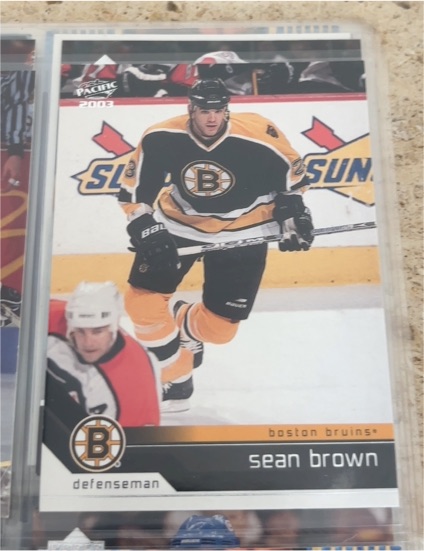 2002 Pacific #24 Sean Brown — front