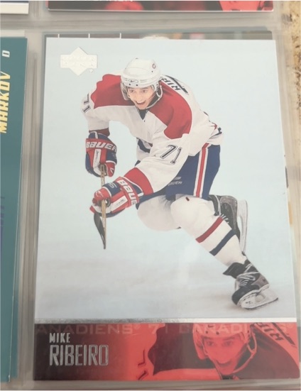 1999-00 Upper Deck #243 Mike Ribeiro — front