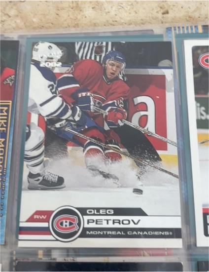 2002-03 Pacific #201 Oleg Petrov — front