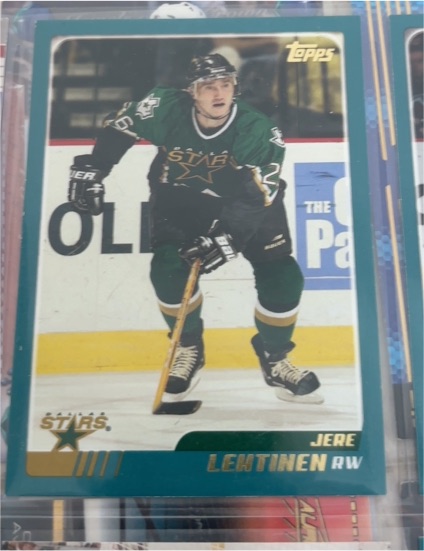 2001-02 Topps #114 Jere Lehtinen Dallas Stars — front