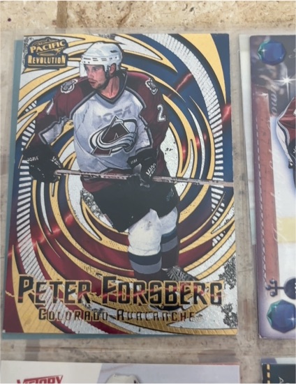 1999-00 Pacific Revolution #39 Peter Forsberg — front