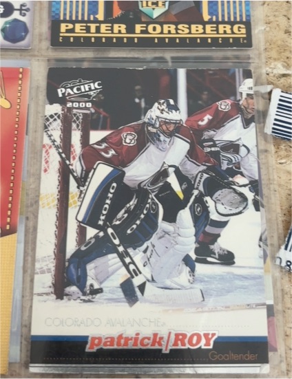 2000 Pacific Patrick Roy Colorado Avalanche — front