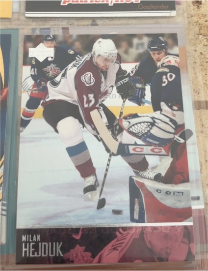 2003 Upper Deck #291 Milan Hejduk — front