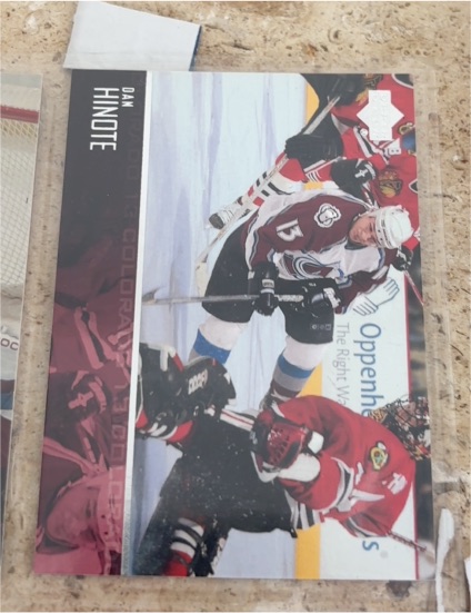2001-02 Upper Deck #278 Dan Hinote Colorado Avalanche — front